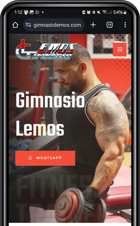 Diseño web para GYM atraer clientes